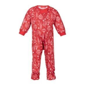 Size 12 Months Family Pajamas Baby Ornament-Print Footed 1-P Ornaments
